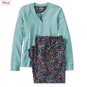 NWT L.L. Bean Pajama Set